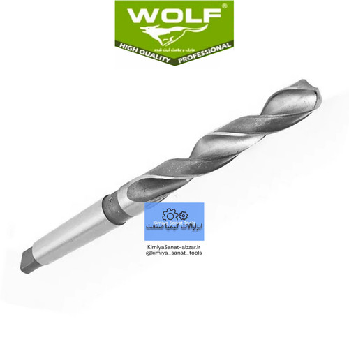 خرید و قیمت مته کونیک HSSE و ته کونیک سایز 36 برند ولف WOLF ابزار صنعتی سوراخکاری کیمیا صنعت