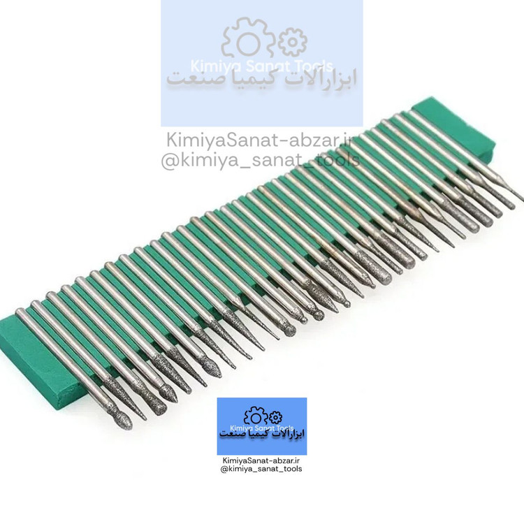 ابزار کیمیا صنعت خرید قیمت فرز فرم پودری 30 عددی سی بی ان cbn kimiyasanat-abzar