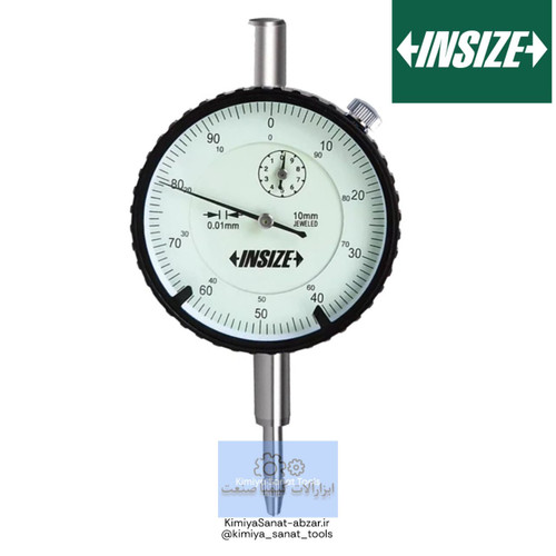 ابزار کیمیا صنعت خرید قیمت ساعتاندیکاتور 0.01 10a-2308 اینسایز insize ابزارالات