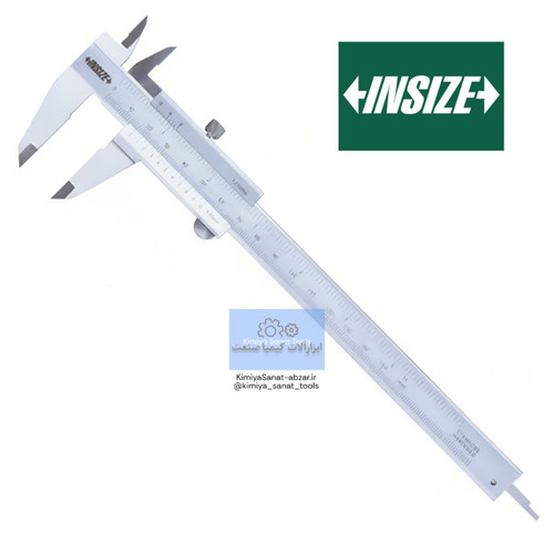 ابزار کیمیا صنعت خرید قیمت ابزارالات کولیس ورنیه ای اینسایز INSIZE KIMIYASANAT-ABZAR 300S-1205 15 سانت