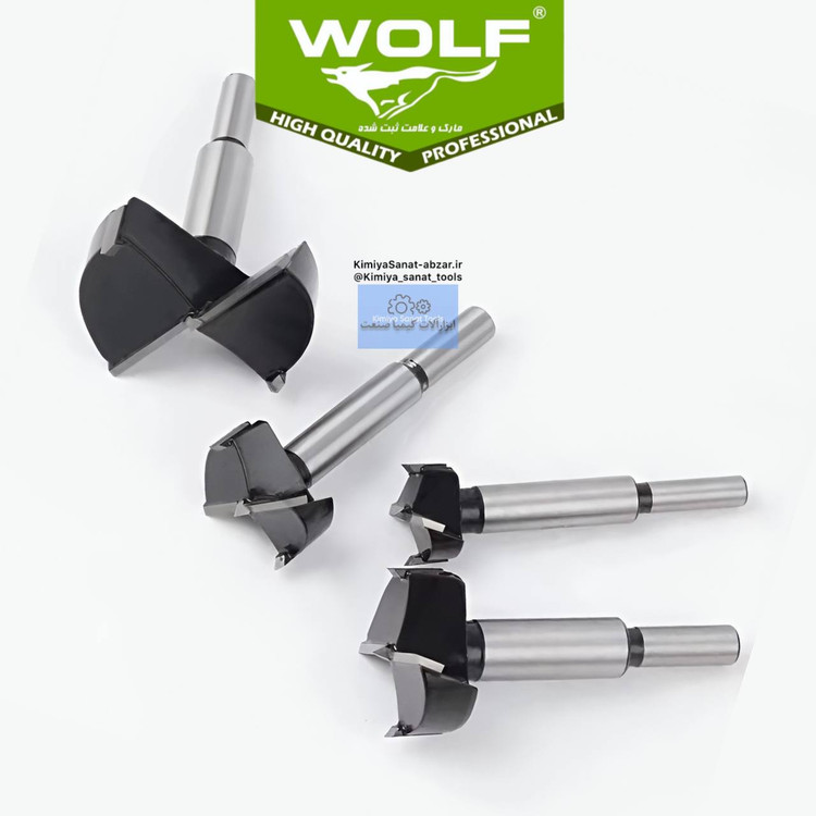 خرید و قیمت مته گازور سایز 50 برند ولف WOLF ابزار صنعتی سوراخکاری