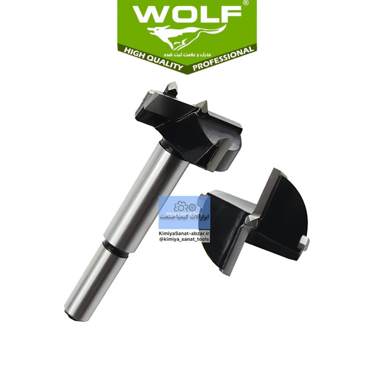 خرید و قیمت مته گازور سایز 55 برند ولف WOLF ابزار صنعتی سوراخکاری