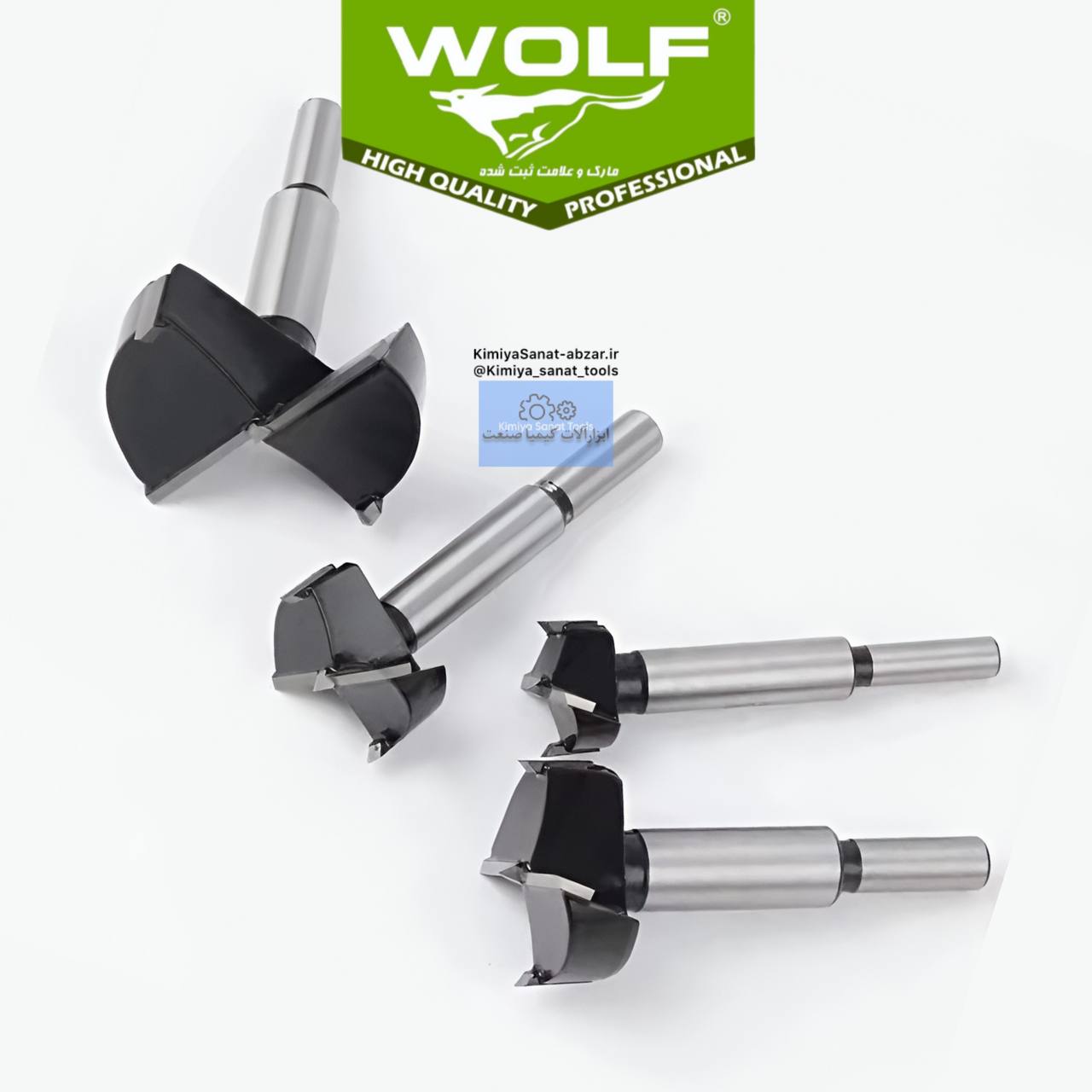 خرید و قیمت مته گازور سایز 70 برند ولف WOLF ابزار صنعتی سوراخکاری
