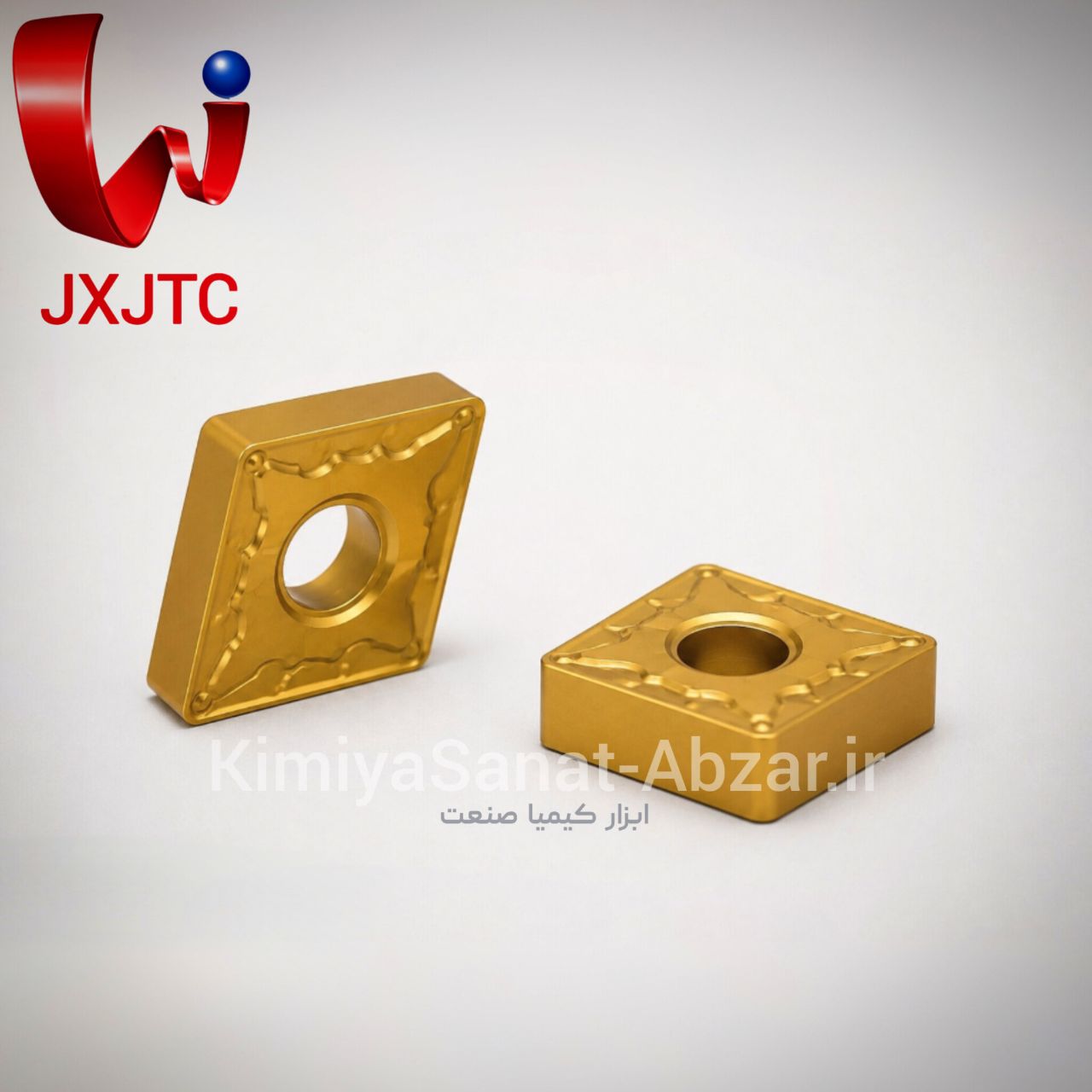 الماس اینسرت cnc تنگستن کاربید تراشکاری مدل CNMG برند JXJTC