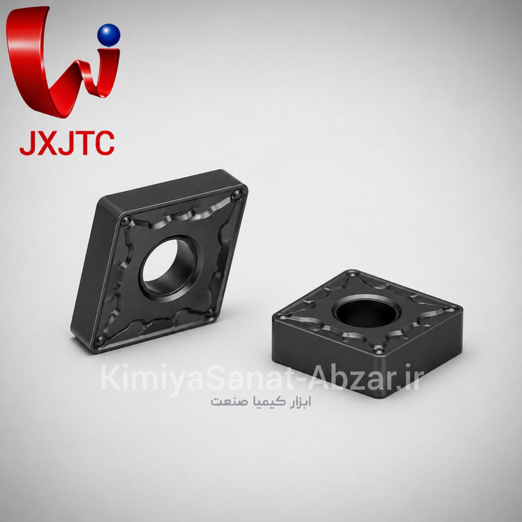الماس اینسرت cnc تنگستن کاربید تراشکاری مدل CNMG برند JXJTC