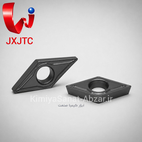 الماس اینسرت cnc تنگستن کاربید تراشکاری مدل DCMT برند JXJTC