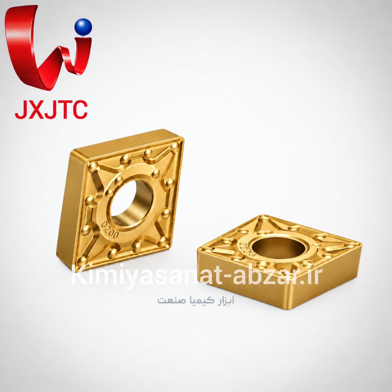 الماس اینسرت cnc تنگستن کاربید تراشکاری مدل SNMG برند JXJTC